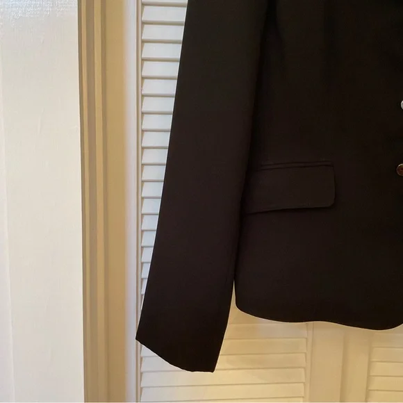 Tahari Blazer Women’s Black 3 Button Size 6 - Picture 8 of 10